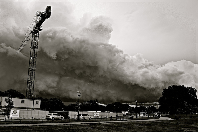 "Cloud from 15th and Constitution" by Kevin Wolf