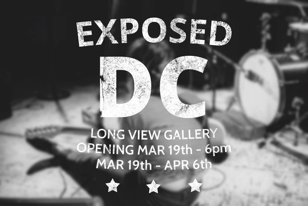 Exposed DC Photography Show poster by Jimmy Morris. 