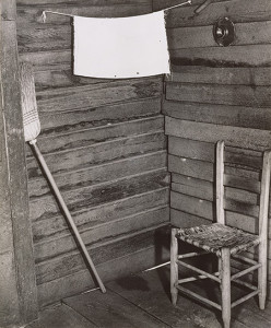 Walker Evans, Kitchen Corner, Tenant Farmhouse, Hale County, Alabama, 1936