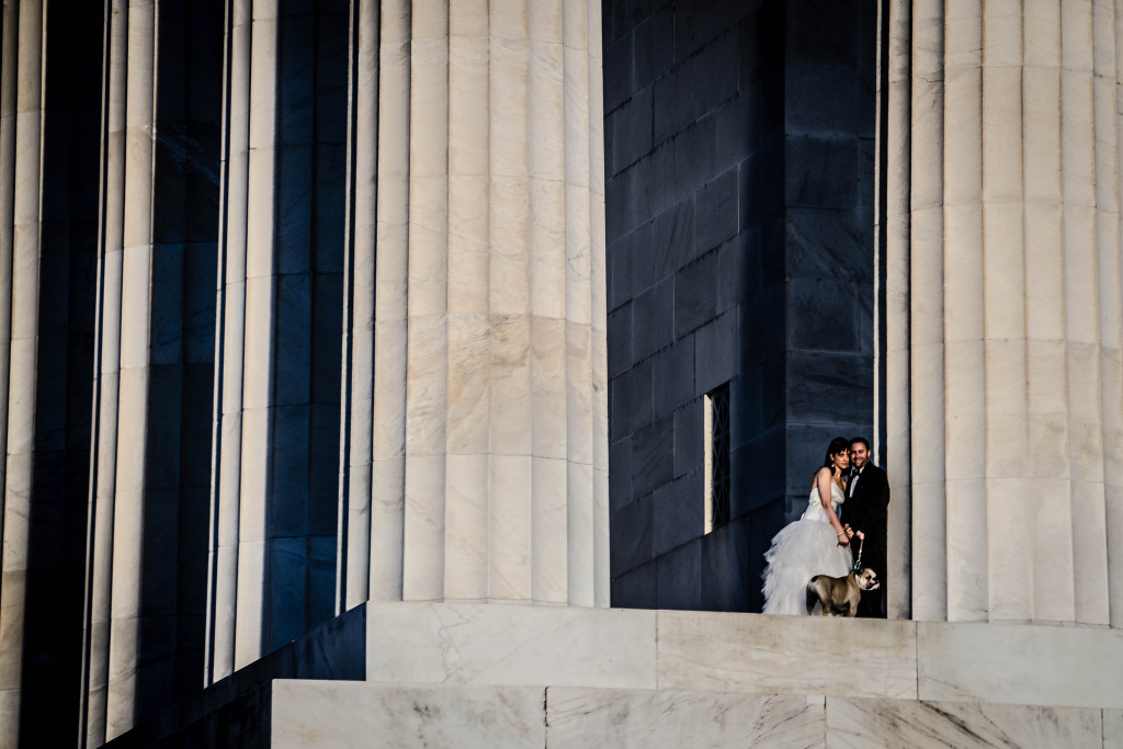 Stealth wedding photography by Caroline Angelo