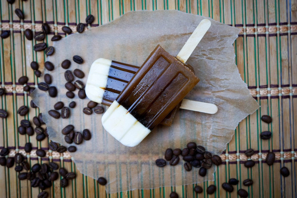 Iced Coffee Popsicles by Caroline Angelo